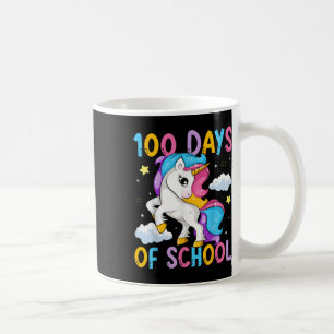 100 Days Of School Unicorn Girls Teacher 100th Coffee Mug
