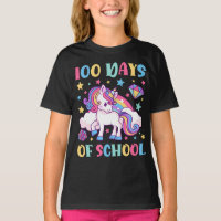 100 Days of School Unicorn Girls Teacher Girl