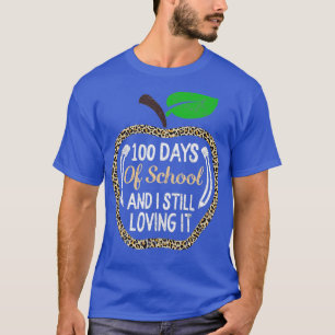 100 Days Of School Virtual Teacher Distance Learni T-Shirt