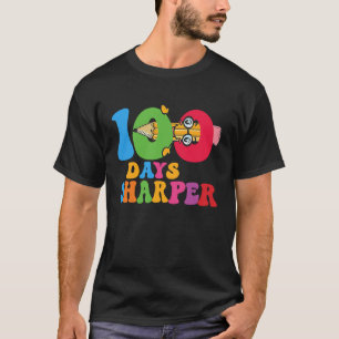 100 Days Sharper Teacher Student Happy 100th Day O T-Shirt