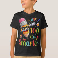 100 Days Smarter 100 Days of School Dabbing Pencil