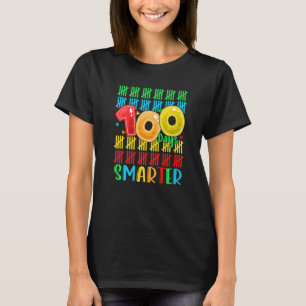 100 Days Smarter 100th Day of School Gift Teacher T-Shirt