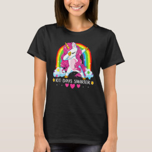 100 Days Smarter 100th Day Of School Girls Princes T-Shirt