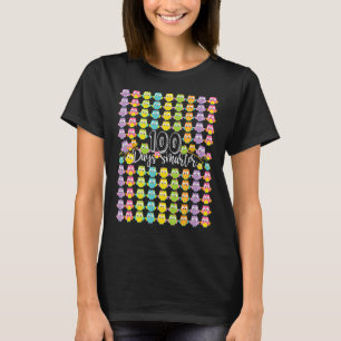 100 Days Smarter 100th Day Of School Owl Kids & Te T-Shirt
