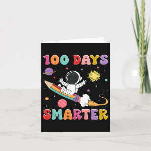 100 Days Smarter Astronaut Outer Space Boys Kids 1 Card