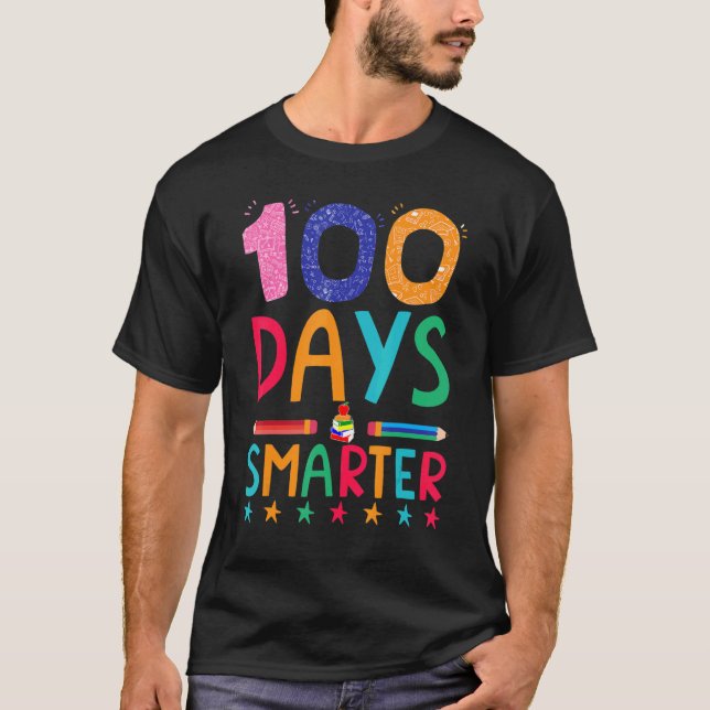 100 Days Smarter  Cute T-Shirt (Front)