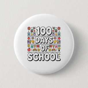 100 Days Smarter Friendship Bracelets 100 Days Of 2 Inch Round Button