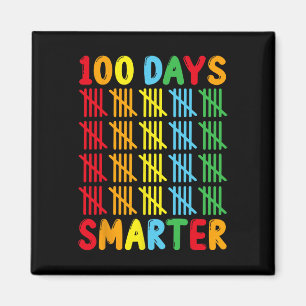 100 Days Smarter Fun Tally Teacher and Students No Magnet