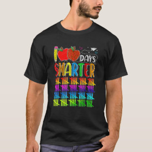 100 Days Smarter Happy 100th Day Of School Student T-Shirt