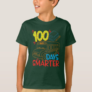 100 DAYS SMARTER SCHOOL BUS T-Shirt