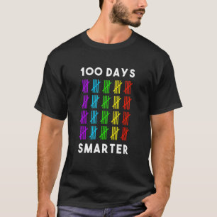 100 Days Smarter Students Boys Girls 100 Days Of S T-Shirt