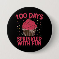 100 Days Sprinkled With Fun Cupcake School Girl