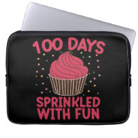 100 Days Sprinkled With Fun Cupcake School Girl 