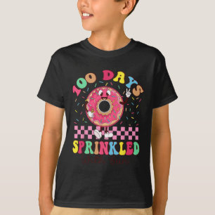 100 Days Sprinkled With Fun Doughnut 100th Day Sch T-Shirt