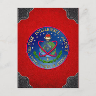 [100] Defence Intelligence Agency (DIA) Seal Postcard
