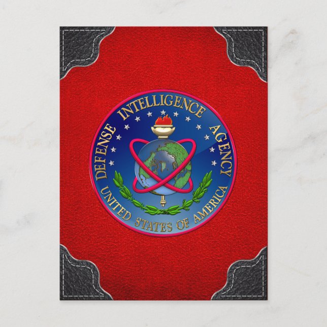 [100] Defence Intelligence Agency (DIA) Seal Postcard (Front)