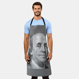 100 dollars, Benjamin Franklin Apron