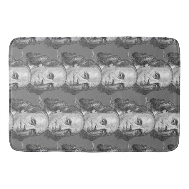 100 dollars, Benjamin Franklin Bath Mat (Front)