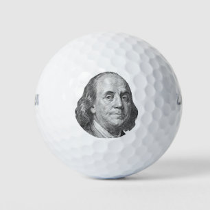 100 dollars, Benjamin Franklin Golf Balls