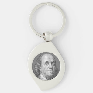 100 dollars, Benjamin Franklin Keychain