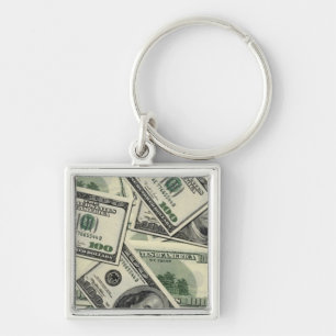 100 Dollars Keychain