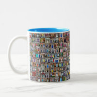 100 Doors of Dublin Ireland Collage Coffee Mug