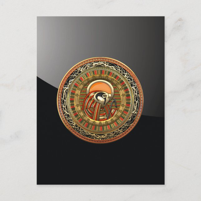 [100] Egyptian Sun God Ra Postcard (Front)