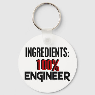 100% Engineer Keychain