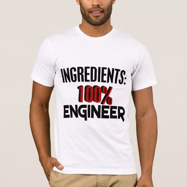 100% Engineer T-Shirt (Front)