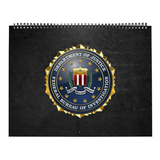 [100] FBI Special Edition Calendar (Cover)