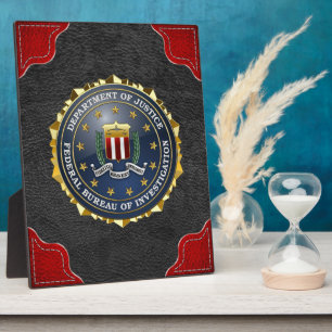 [100] FBI Special Edition Plaque