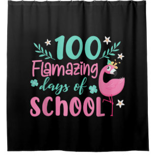 100 Flamazing Days Of School   Funny Flamingo