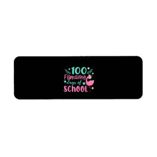 100 Flamazing Days Of School   Funny Flamingo
