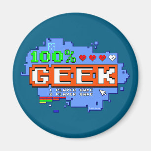 100% Geek Magnet