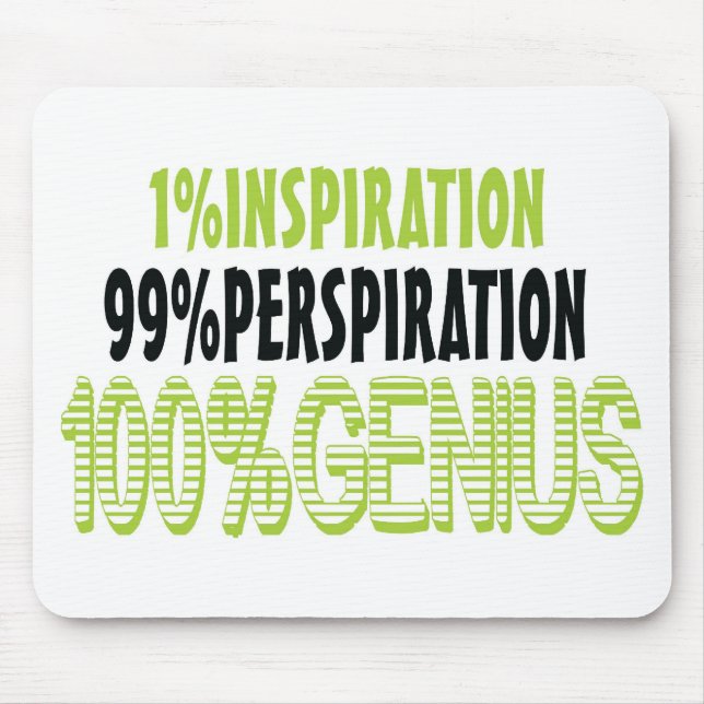 100% genius mouse pad (Front)