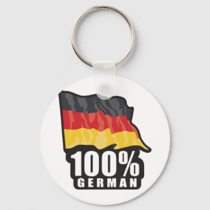 100% German Keychain