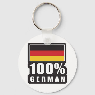 100% German Keychain