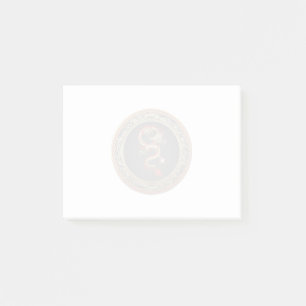 [100] Golden Chinese Dragon Fucanglong Post-it Notes