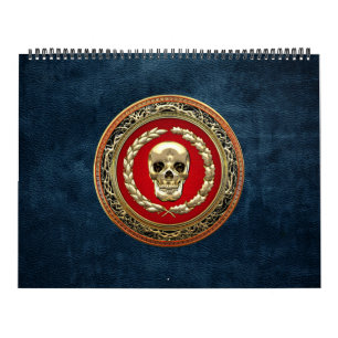 [100] Golden Skull Calendar
