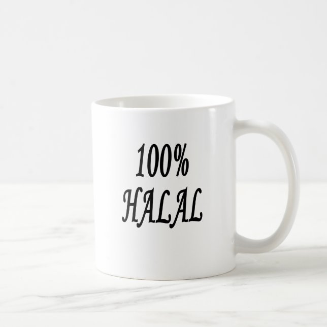 100% HALAL COFFEE MUG (Right)