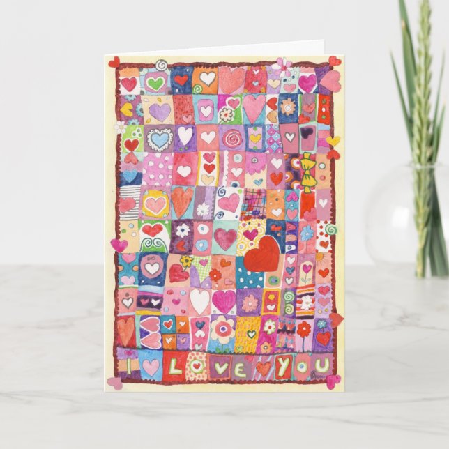 100 Hearts Card (Front)