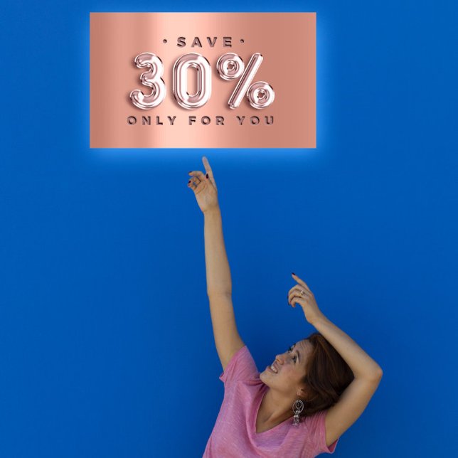 100 INSERT QRCODE 30%OFF Custom Logo Rose Gold (100 INSERT QRCODE 30%OFF Custom Logo Rose Gold)
