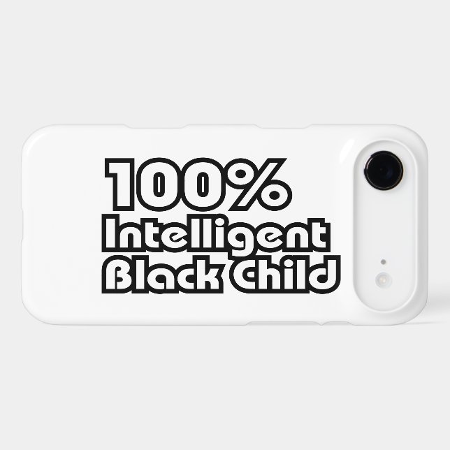 100% Intelligent Black Child (Back (Horizontal))