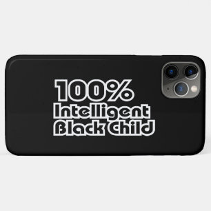 100% Intelligent Black Child iPhone 11 Pro Max Case