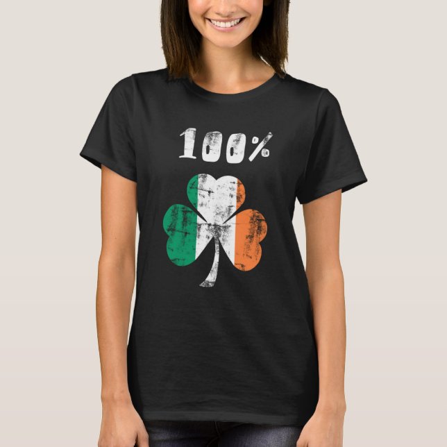 100% Irish T-Shirt (Front)