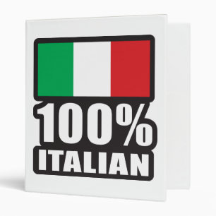 100% Italian Binder