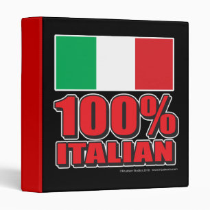 100% Italian Binder