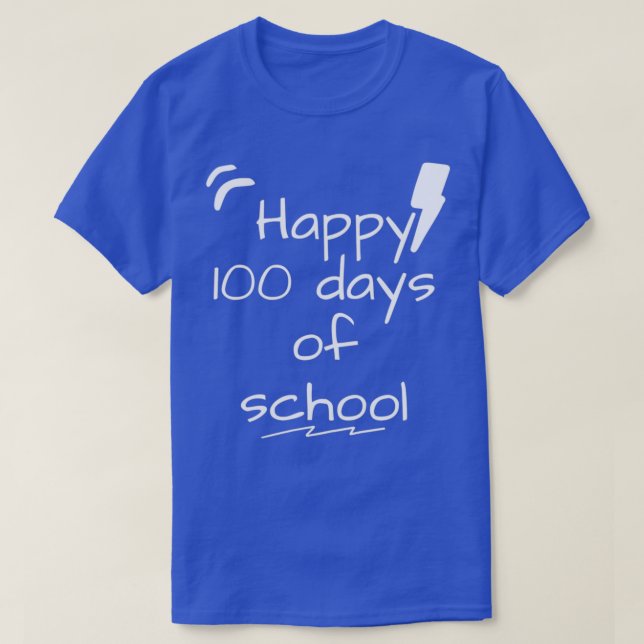 100 jours d'école Classique TShirt (Design devant)