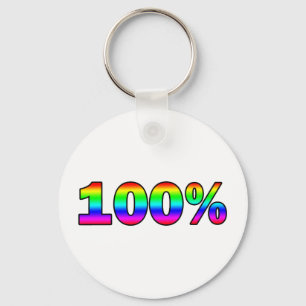 100% KEYCHAIN