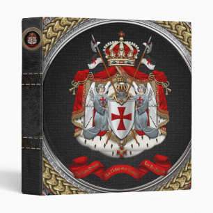 [100] Knights Templar Coat of Arms Binder